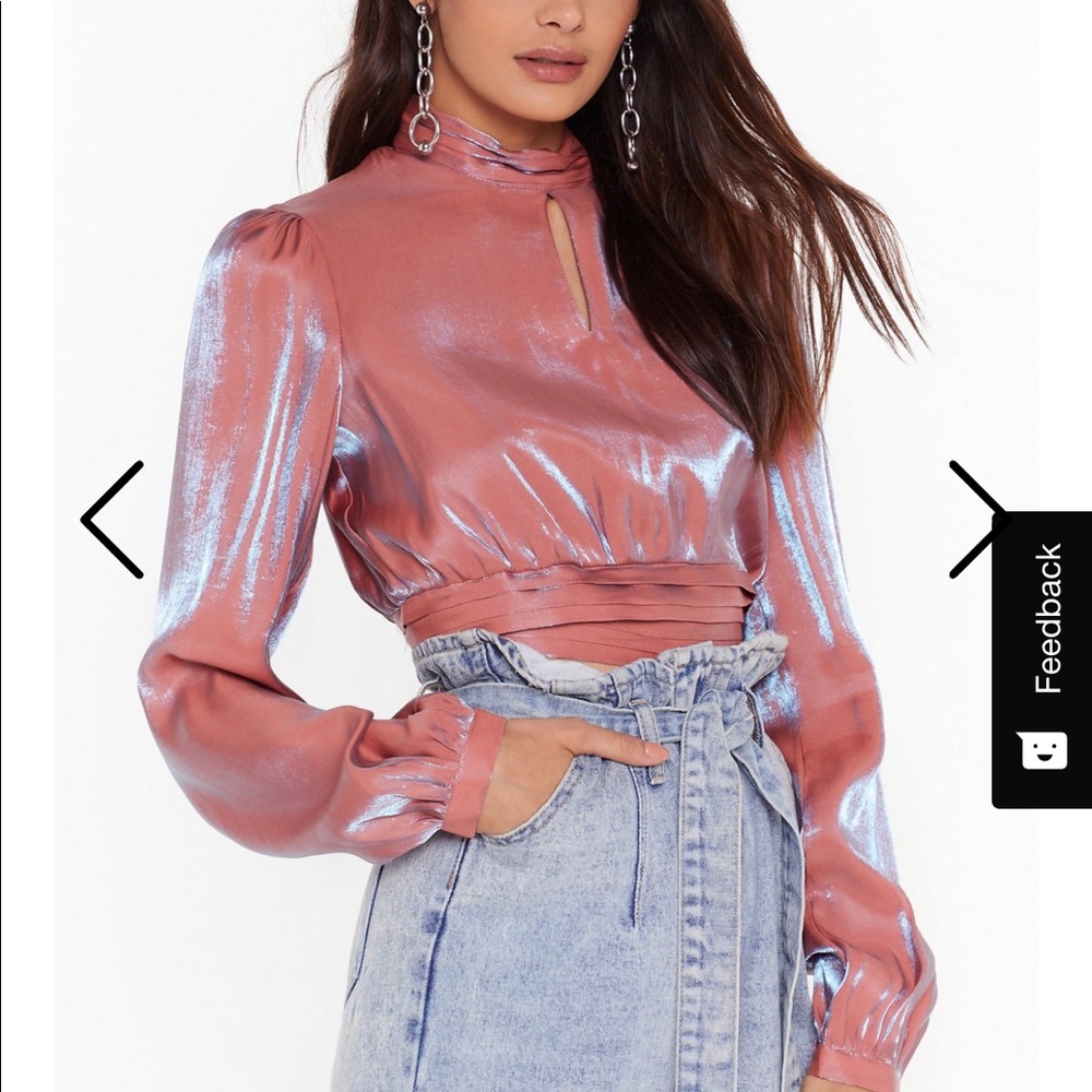 Shimmer Top ✨